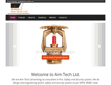 Tablet Screenshot of aim-techbd.com